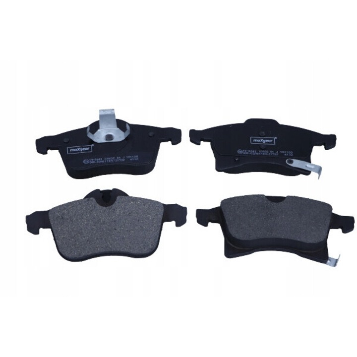 Maxgear fékbetétek Opel Astra G/H, Meriva, Zafira, 156.3x76mm, 19.6mm