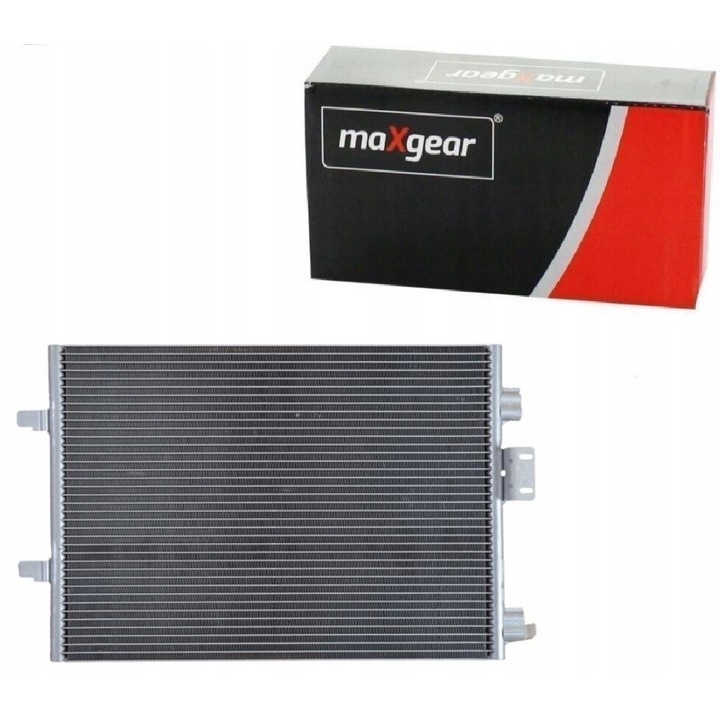 Maxgear klíma hűtő, Renault Clio II-hez 1.5DCI 01- 16mmx382mmx500mm, R 134a