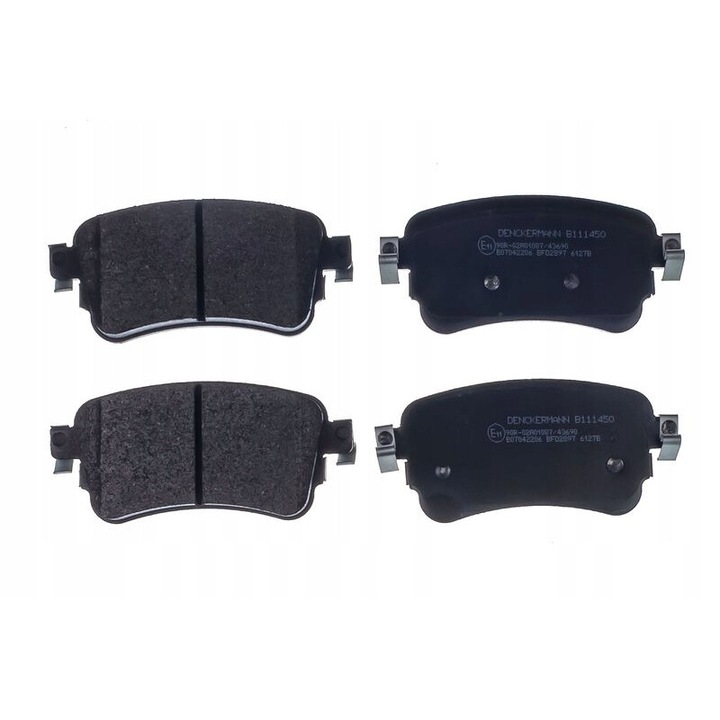 4db fékbetét készlet, DENCKERMANN, CITROEN JUMPY V-hez