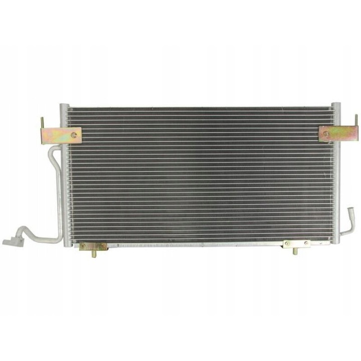 NRF klímaradiátor, 340x620mm, alumínium, CITROEN BERLINGO, XSARA, PEUGEOT PARTNER, PARTNERSPACE 1.8D/1.9D/2.0D típusokhoz