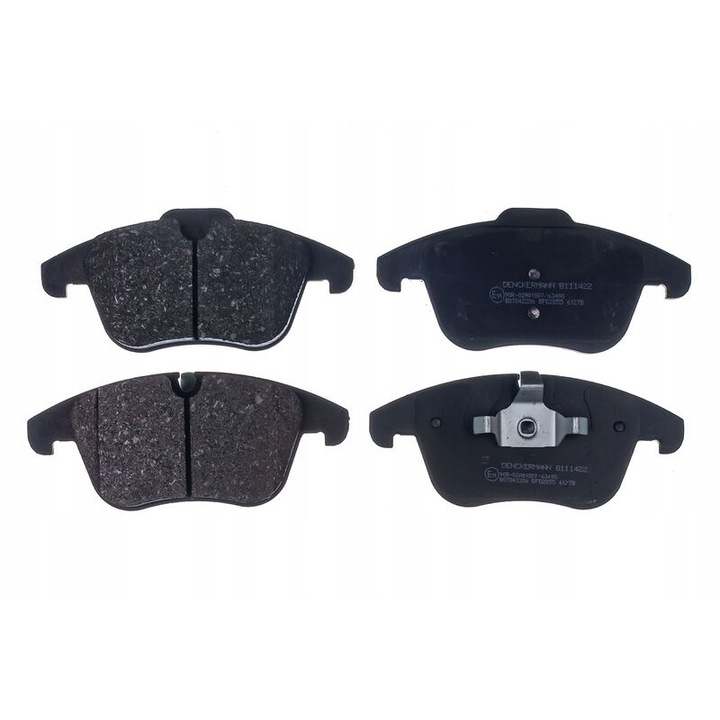 4 db-os fékbetét készlet, DENCKERMANN, JAGUAR S-TYPE II-hez