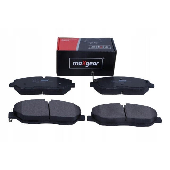 Спирачни накладки Maxgear за Hyundai Przad H350 2.5 CRDI, 157x60.7x20.8mm