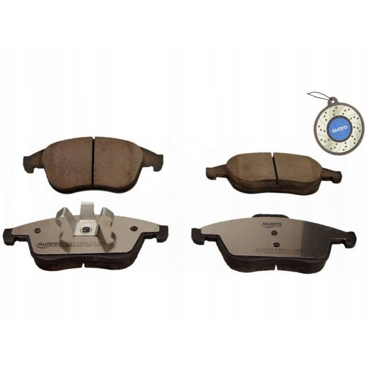 Quaro kerámia fékbetét készlet Renault Latitude 11-hez, pormentes, kis méretek