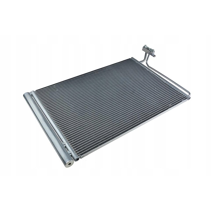 Klímaradiátor, NTY Land Rover III (LM) (02-) 3.0 TD-hez, szárítóval, méretek 3x5x10cm