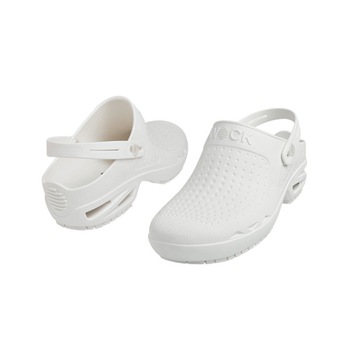 Saboti medicali autoclavabili Wock BLOC 05, marimea 37, alb Saboti medicali autoclavabili Wock BLOC 05, marimea 37, alb