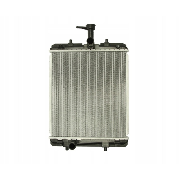 NRF hűtőradiátor, CITROEN C1-hez, PEUGEOT 107, TOYOTA AYGO, alumínium, 374x328x19mm