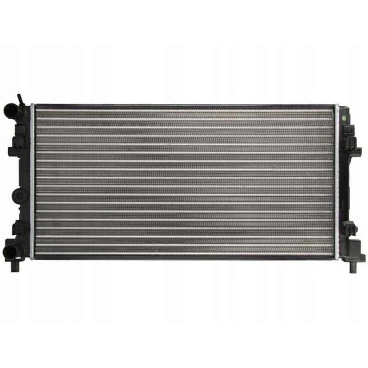 Autó hűtőradiátor, NRF, alumínium, 648x330x24mm, benzin/dízel motorhoz, ferdehátú/liftback/kombi típus