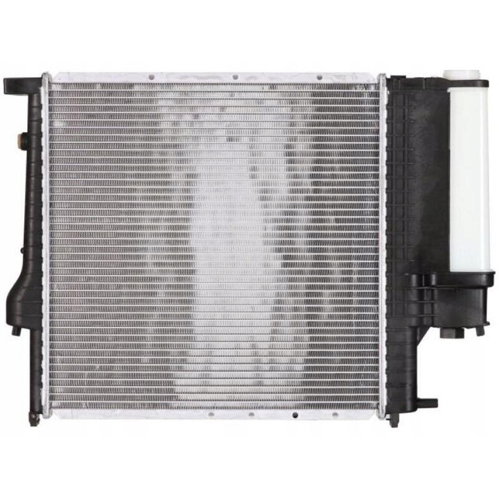 NRF hűtőradiátor, kompatibilis BMW 3 E30 E36, 5 E34, Z1 Z3, Skoda Octavia IV, méretek 441x435mm, alumínium