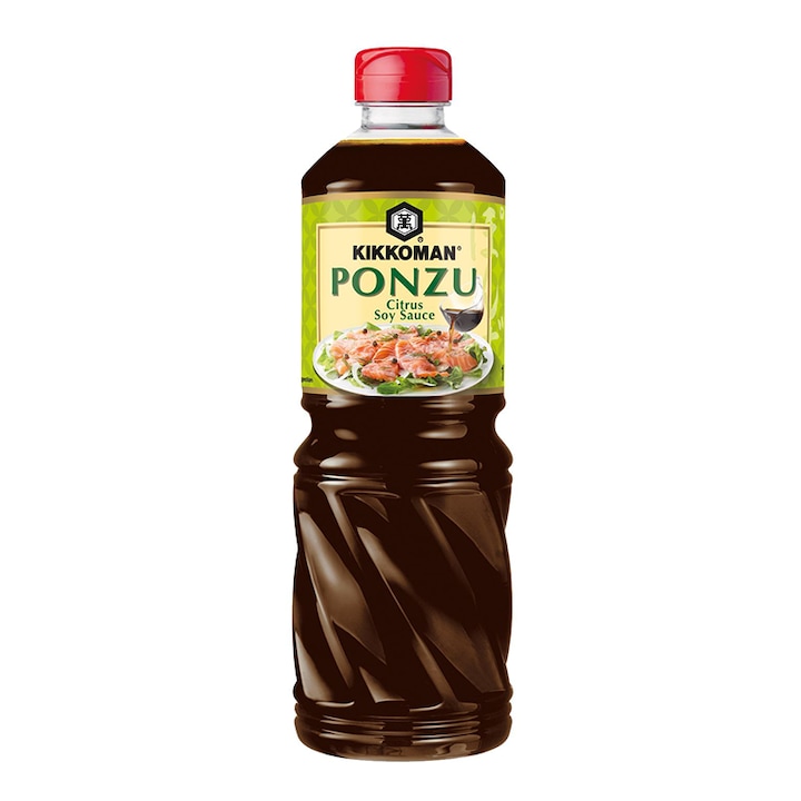 Sos de soia Ponzu, cu citrice, Kikkoman, 1L
