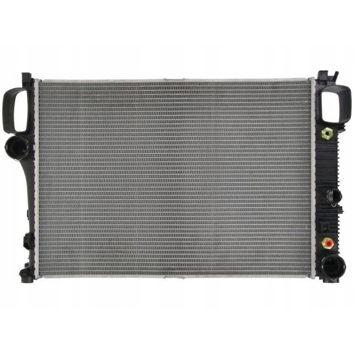 NISSENS 67107A Охлаждащ радиатор за Mercedes CL-Class W216 и S-Class W221, размери 40x640x459mm, алуминий, пластмаса