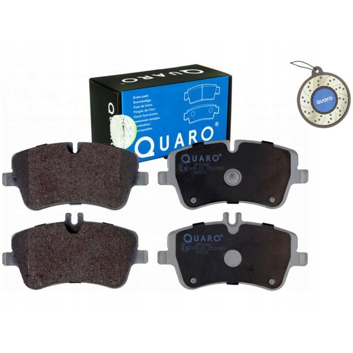 QUARO fékbetétek Mercedes W203 C180-220, 2000-, elöl, biztonság, megbízhatóság