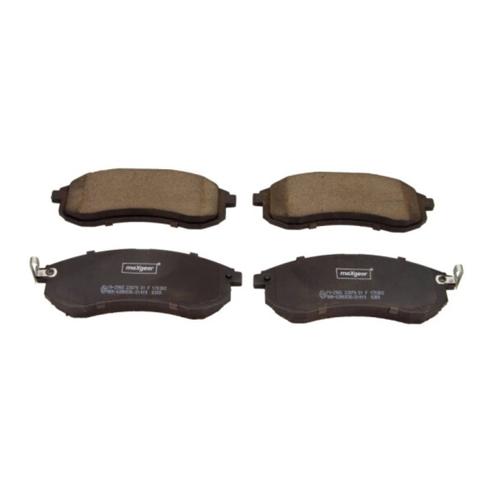 Maxgear fékbetét készlet Mitsubishi Pajero L200 96-07, 5902659715487, fekete