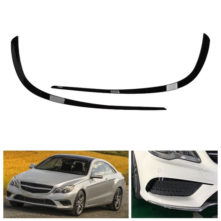 2 darabos első lökhárító oldalsó lökhárító csere Mercedes Benz E-osztály Coupé C207 AMG Line 2013-2016-hoz