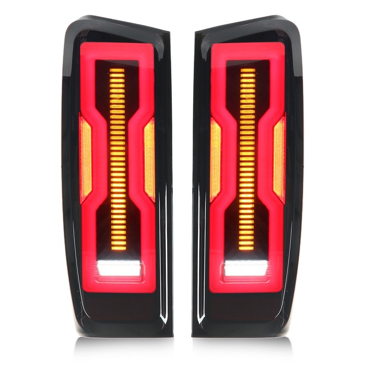 Jormftte LED-es hátsó lámpák Isuzu D-max 2020-2022-hez, IP67 vízálló, piros és fehér