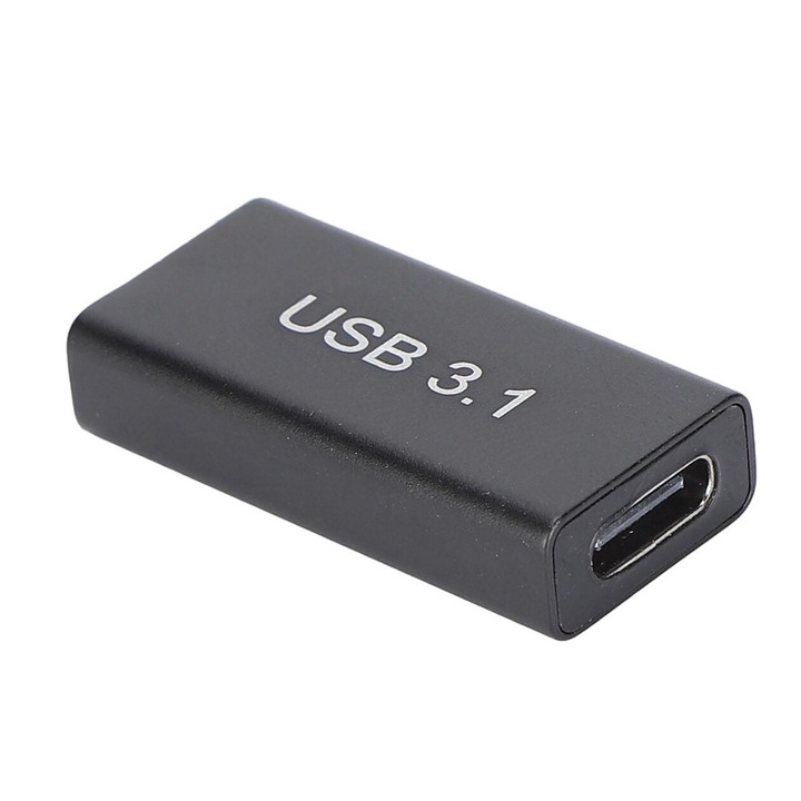 Adaptor Type-C mama la USB 3.1 mama, Mmgoqqt, 10Gbps, Aluminiu