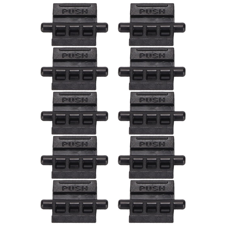 Комплект от 10 ключалки за батерии за уоки токи Baofeng UV-5R, UV-5RA, UV-5RE, BF-F8HP, ABS материал