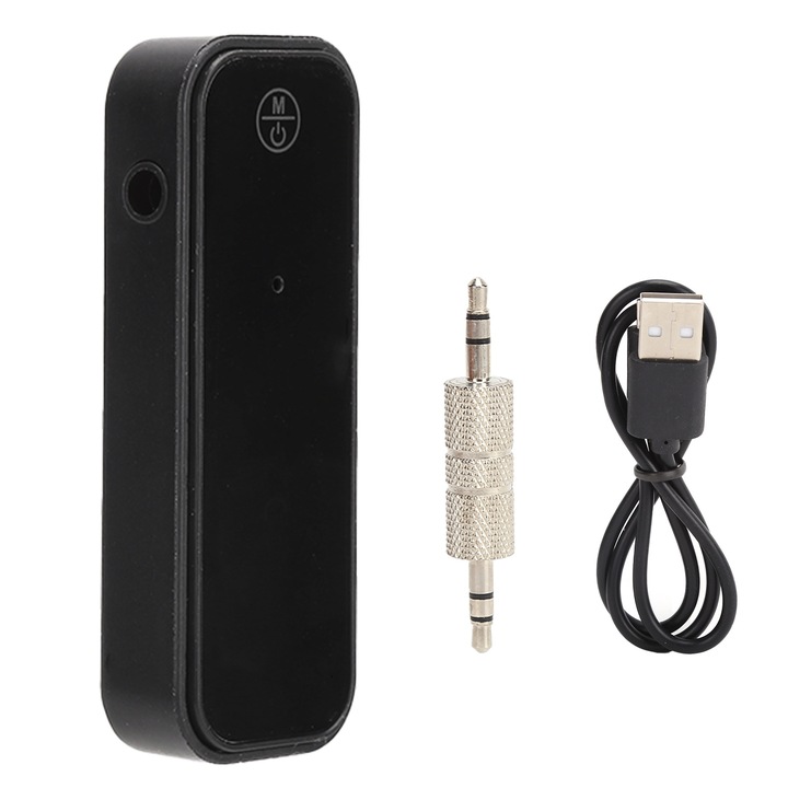 Bluetooth 5.0 предавател и приемник 2 в 1, Enforose, черен