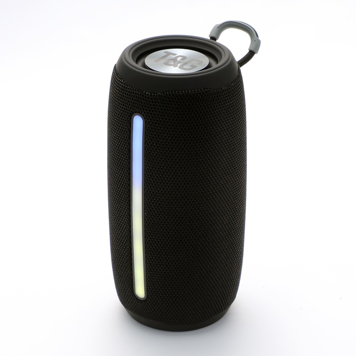 Boxa portabila A+ A10 Subwoofer, Bluetooth 5.0, Hands-free, Autonomie 12 ore, Negru