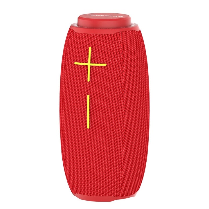 Boxa portabila HOPESTAR P31 TWS, Bluetooth 5.0, IPX6, Autonomie 10 ore, Capacitate baterie 2000mAh, Rosu