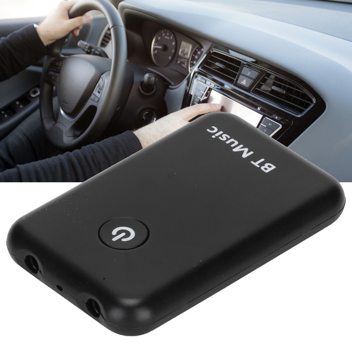 Jormftte 2 az 1-ben Bluetooth audio adapter, 10m hatótávolság, 300mAh akkumulátor