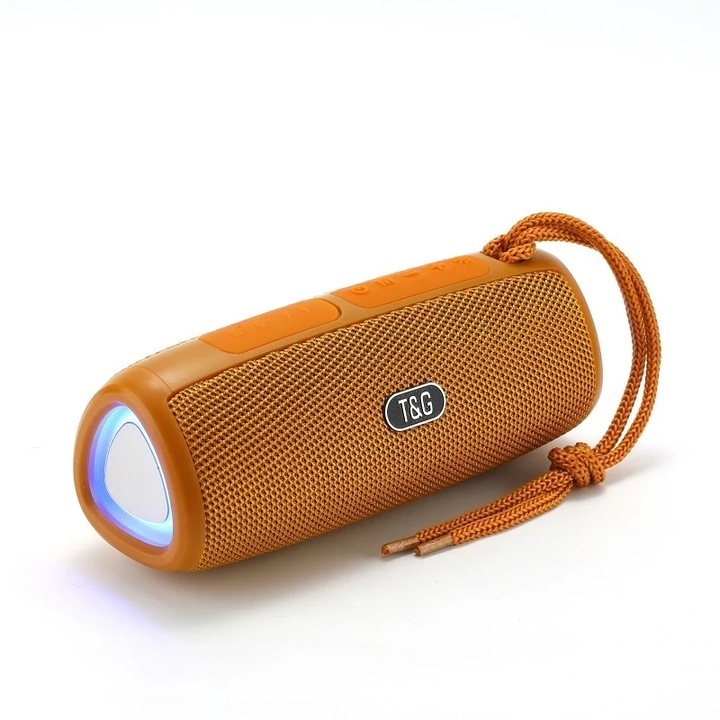 Difuzor portabil Kodak PWS-2237, Bluetooth 5.0, AUX 3.5mm, roșu