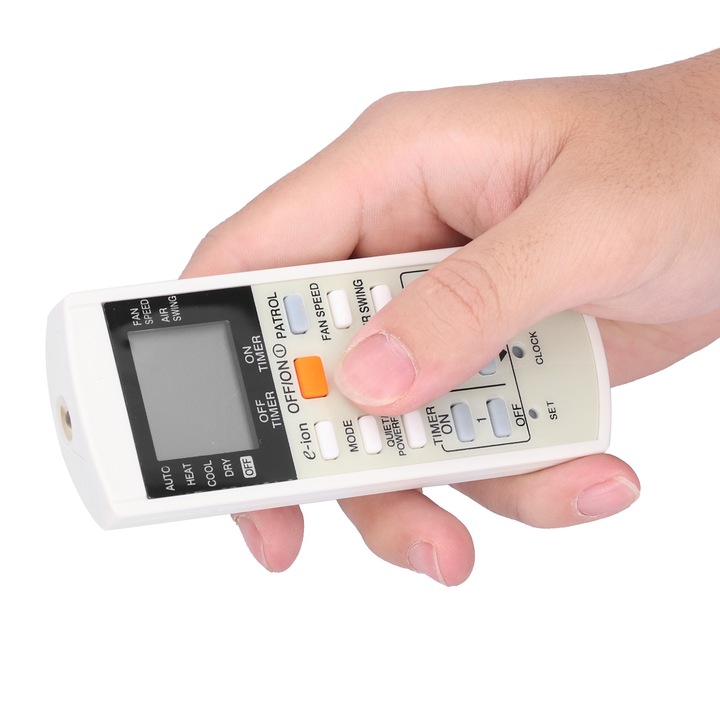 Jormftte klíma távirányító, ABS, maximális távolság 10m, 50g