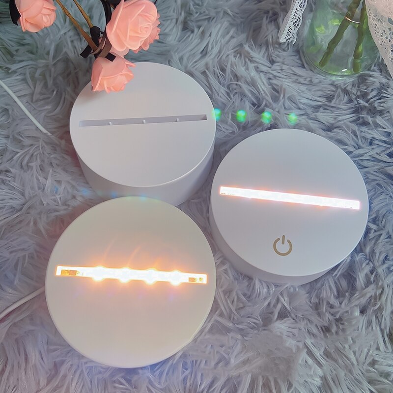 Boxa portabila A+ A189 LED Colorful 3D Night Light, Bluetooth 5.0 ...