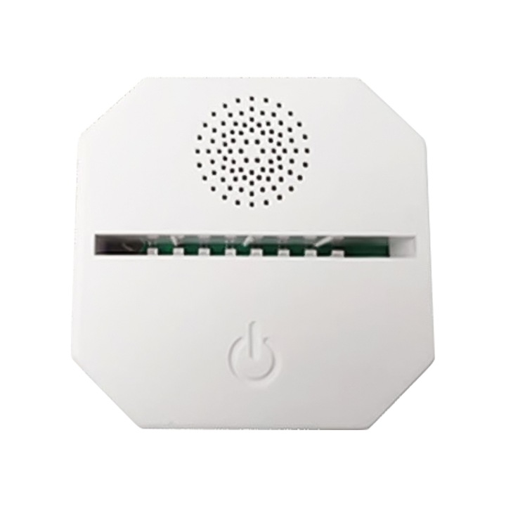 Boxa portabila A189 LED Colorful 3D Night Light, Bluetooth Speaker Base, Functie de lumini LED, Suport patrat, Alb