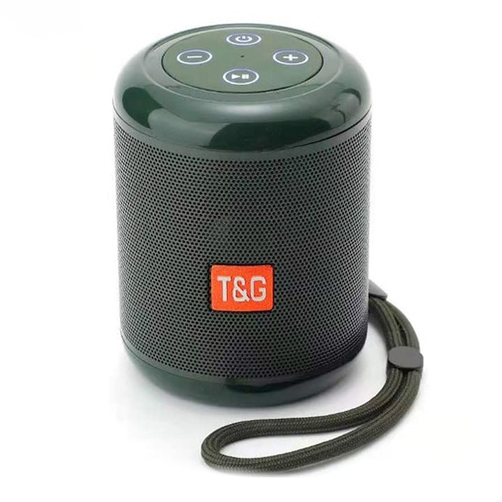 Boxa portabila wireless, mini, G200 TWS cu Subwoofer si Lumina Atmosferica Colorata