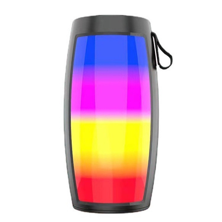 Boxa Portabila TWS, Bluetooth V5.3, 700mAh, 3W - Guess Magnetic Script Metal (GUWSC3ALSMK) - Black