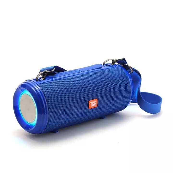 Boxa portabila A+ M5, 10W RMS, IPX7, Baterie 3000mAh, Bluetooth 5.0, Negru