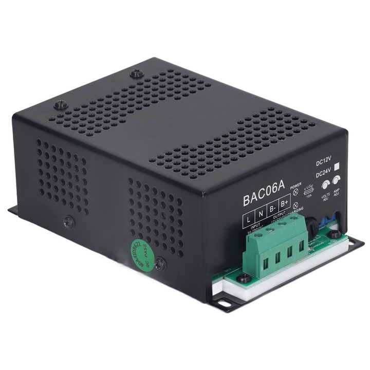Mmgoqqt generátor akkumulátortöltő, 2A, 85W, túlterhelés elleni védelem, LED kijelző, 12V