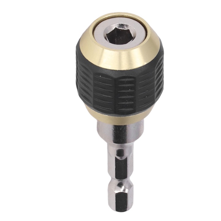 Adaptor mandrina Enforose, conector hexagonal 1/4 inch, lungime 60mm, design anti-alunecare, pentru constructii lemn