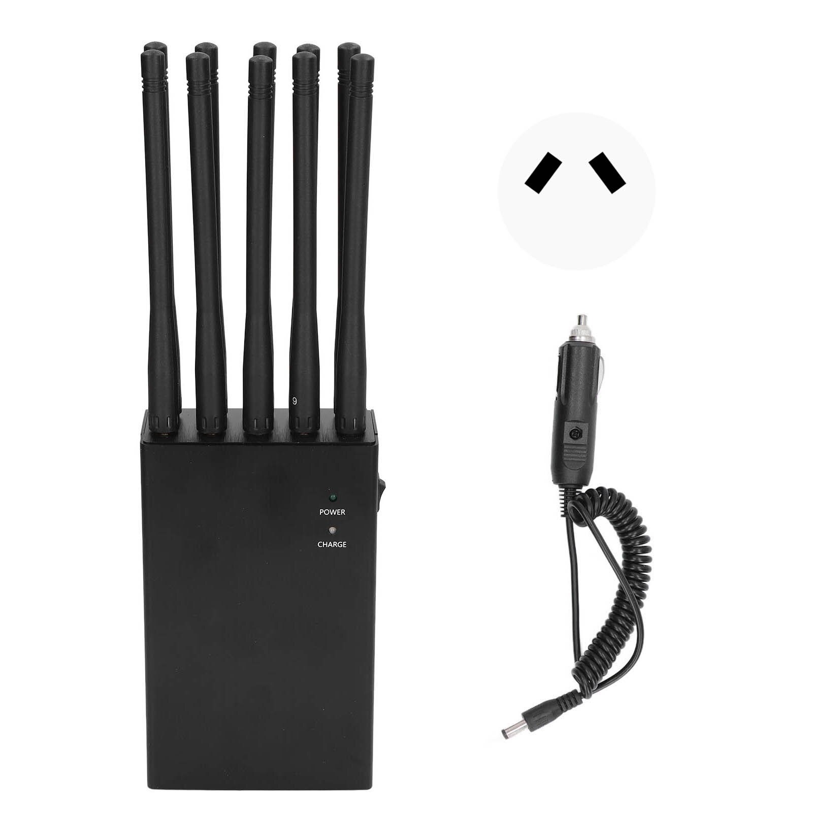 Interceptor de semnal portabil, Mmgoqqt, distanta de interceptare 1-15m, alimentare acumulator, dimensiuni 310x97x45mm