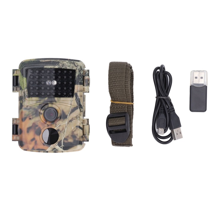 Camera infrarosu 20MP, 1080P, IP54, 0.8s, pentru vanatoare