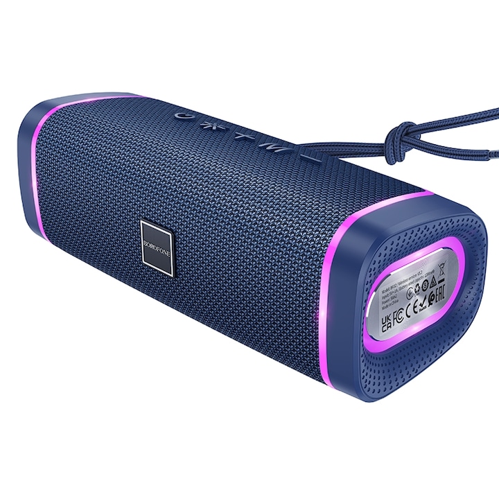 Boxa portabila Awei Y666 Mini, Bluetooth 5.0, TWS Play, Autonomie 10 ore, Negru