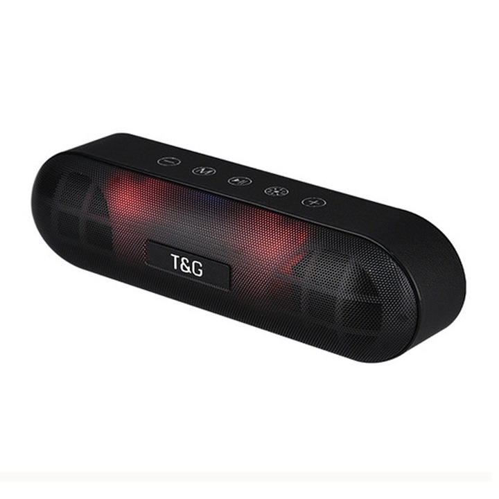 Boxa portabila A+ S28 Metal Mobile Bluetooth Stereo, Functie hands-free, Negru