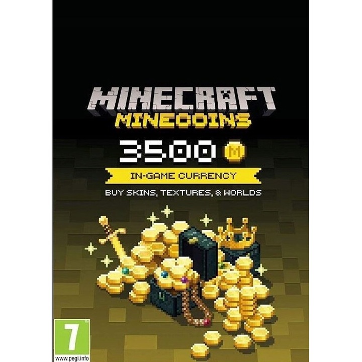 Licenta Joc Minecraft Minecoins Pack 3500 Coins Xbox One/X/S Key (Cod Activare Instant)