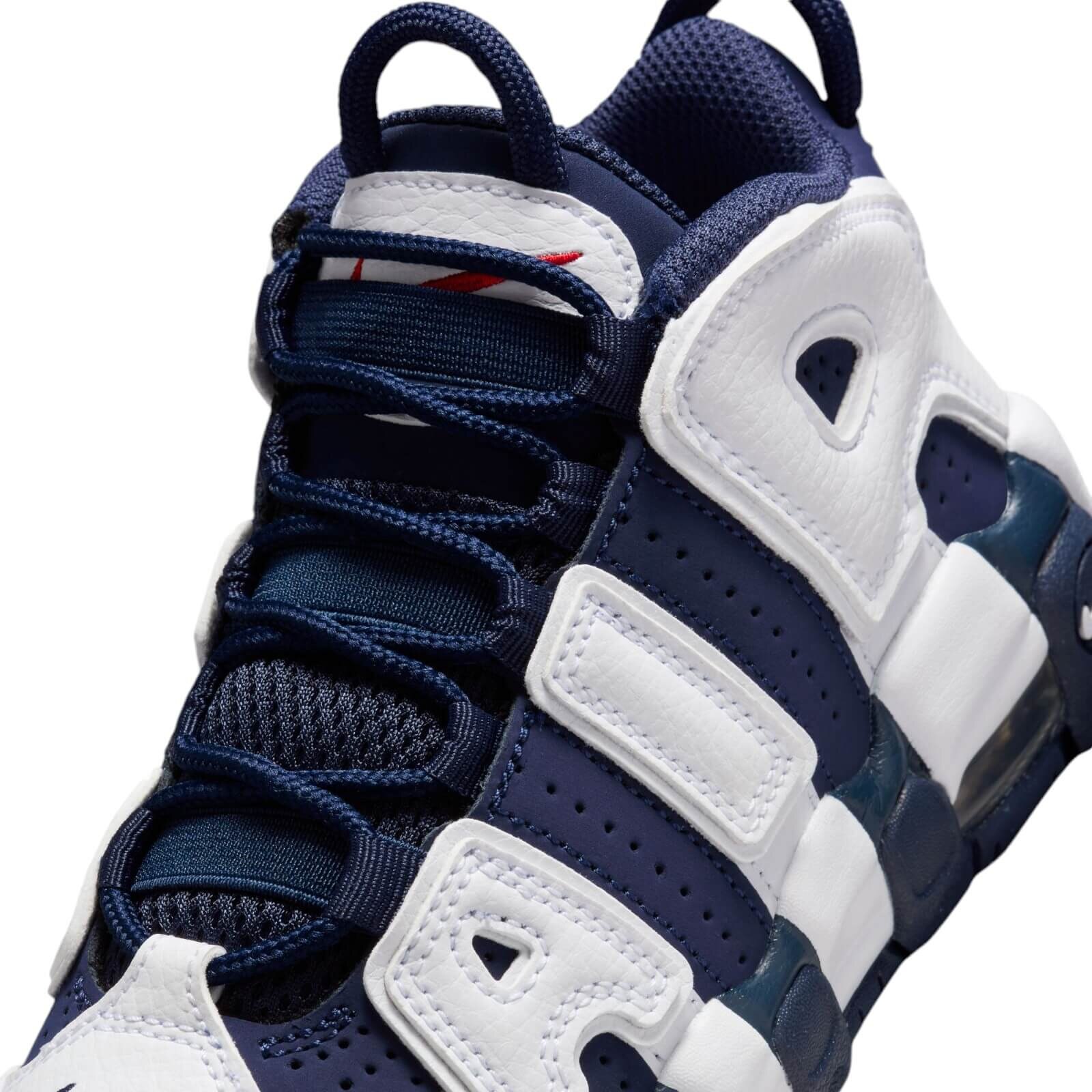 Pantofi sport NIKE Air More Uptempo KI BP Albastru Alb 27.5
