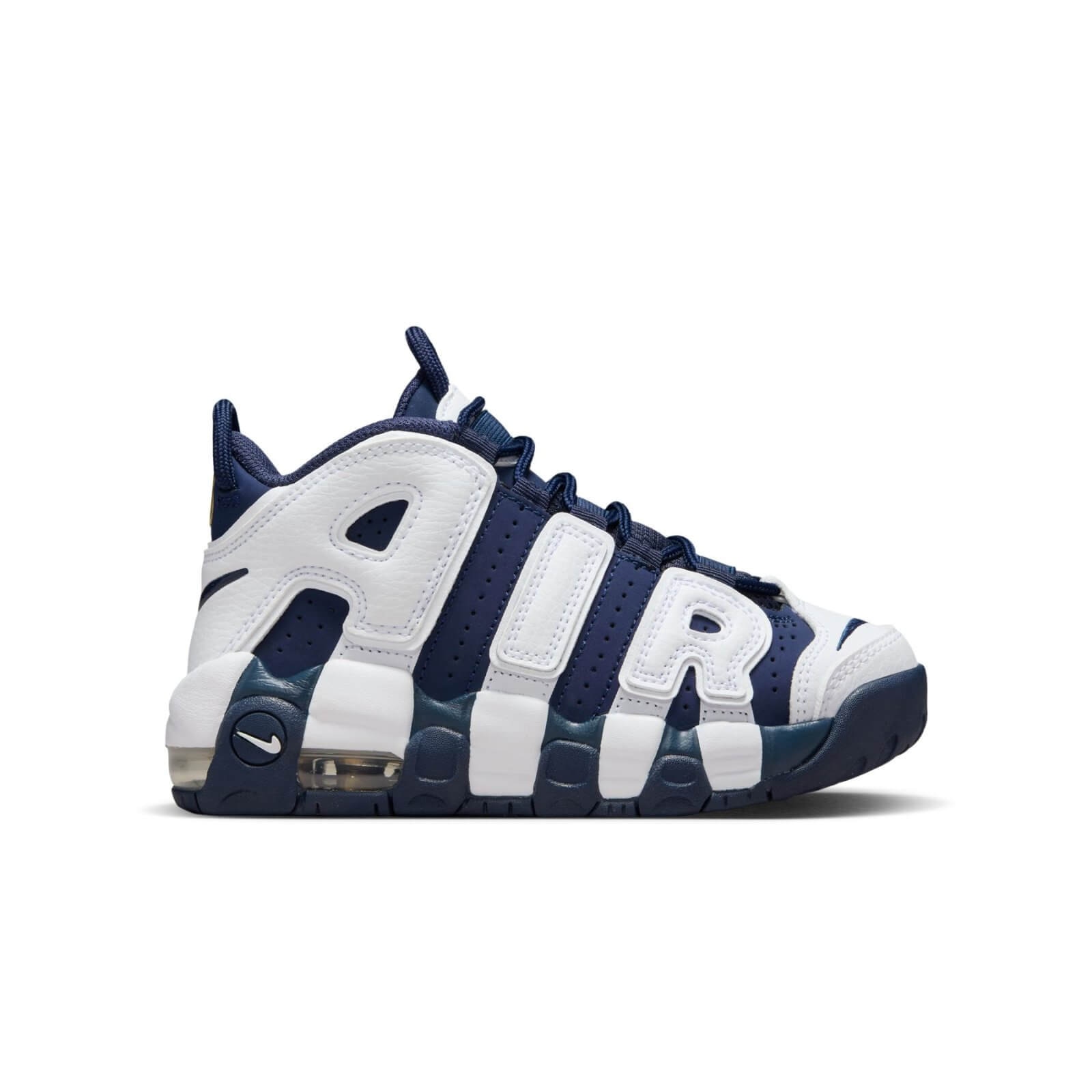 【27.5】 AIR MORE UPTEMPO Pantofi sport NIKE Air More Uptempo KI BP Albastru Alb 27.5