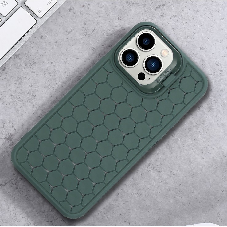 Husa de Protectie TPU, pentru Samsung Galaxy S24 Ultra, 3D Cube, cu Inel, Protectie Camera, Antisoc