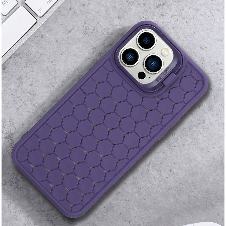 Husa de Protectie TPU, pentru Samsung Galaxy S24 Plus, 3D Cube, cu Inel, Protectie Camera, Antisoc