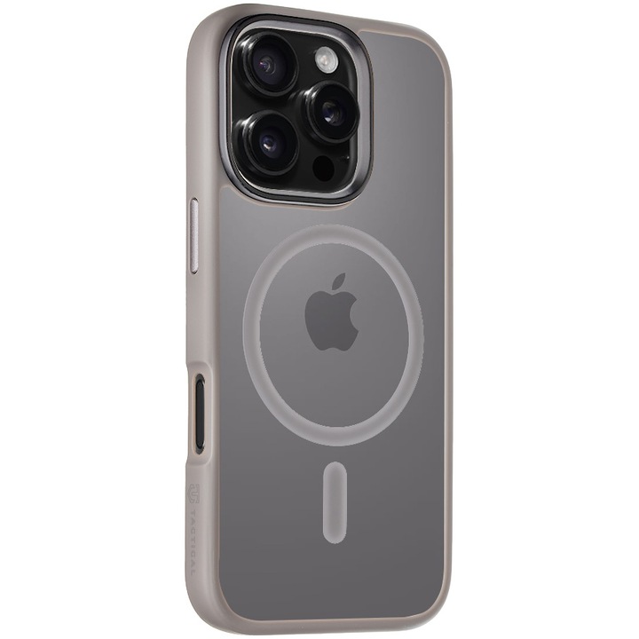 Husa de protectie Tactical MagForce Hyperstealth pentru iPhone 16 Pro, Gri