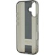 Предпазен калъф Guess IML Middle 4G Stripe за iPhone 16, Черен