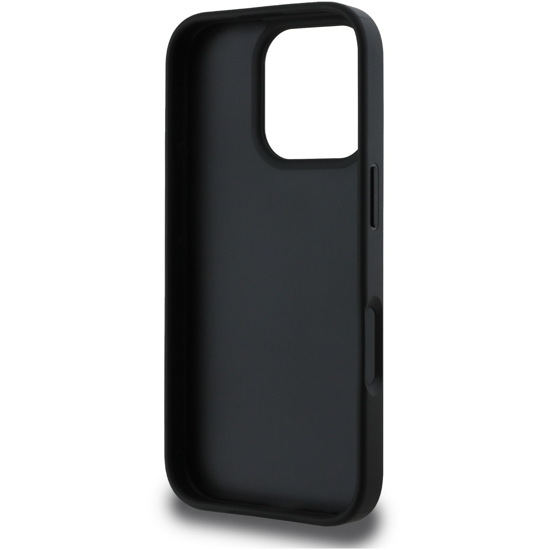 Husa de protectie Guess PU 4G Metal Logo pentru iPhone 16 Pro Max, Gri