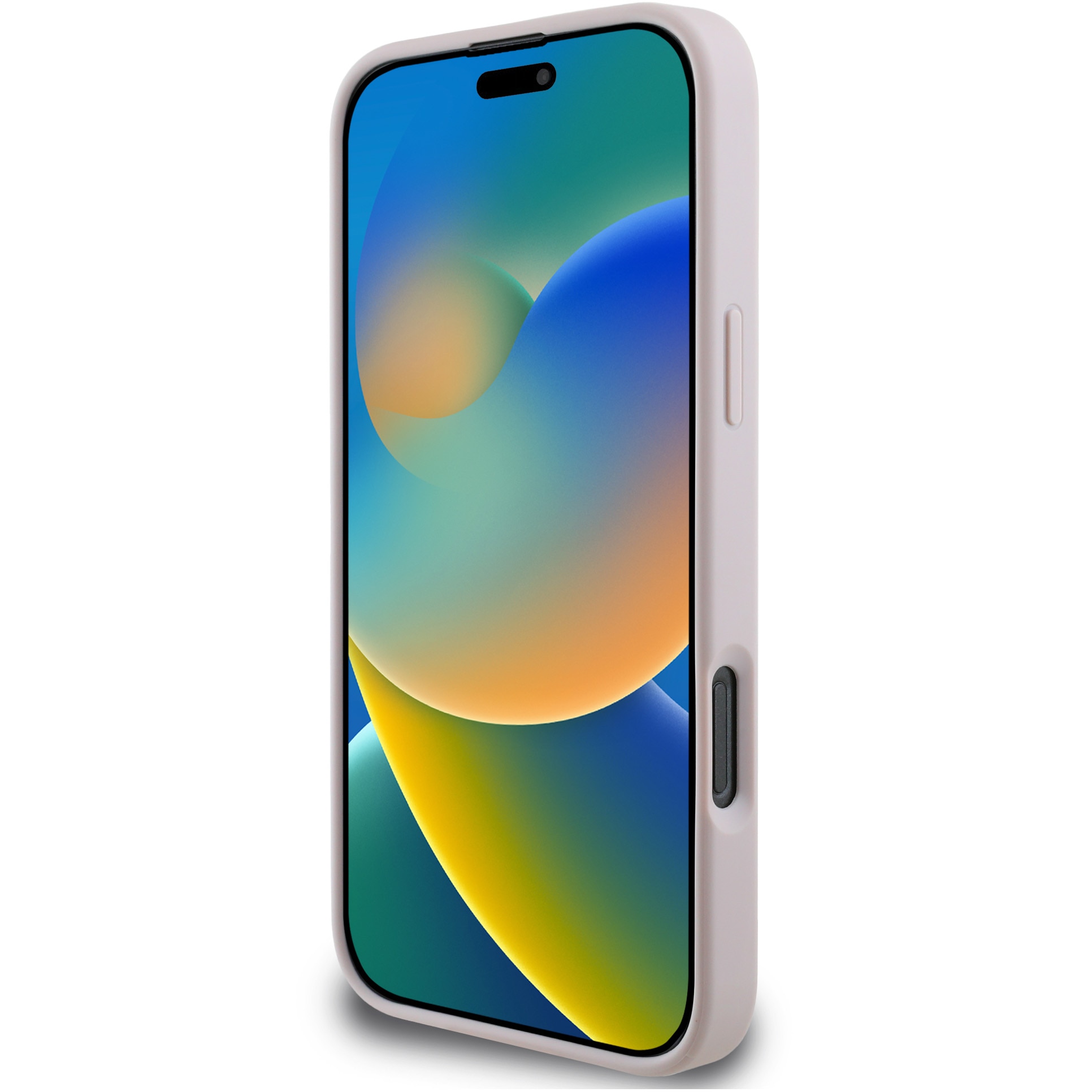 Husa de protectie Guess PU 4G Metal Logo pentru iPhone 16 Pro Max, Roz