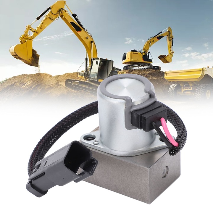 Fő mágnesszelep, Jormftte, ötvözött acél, könnyen telepíthető, Komatsu kotrógépekhez, 702-21-57500