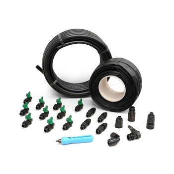 Kit irigare prin picurare pentru gradina 150 mp Kit irigare prin picurare pentru gradina 150 mp