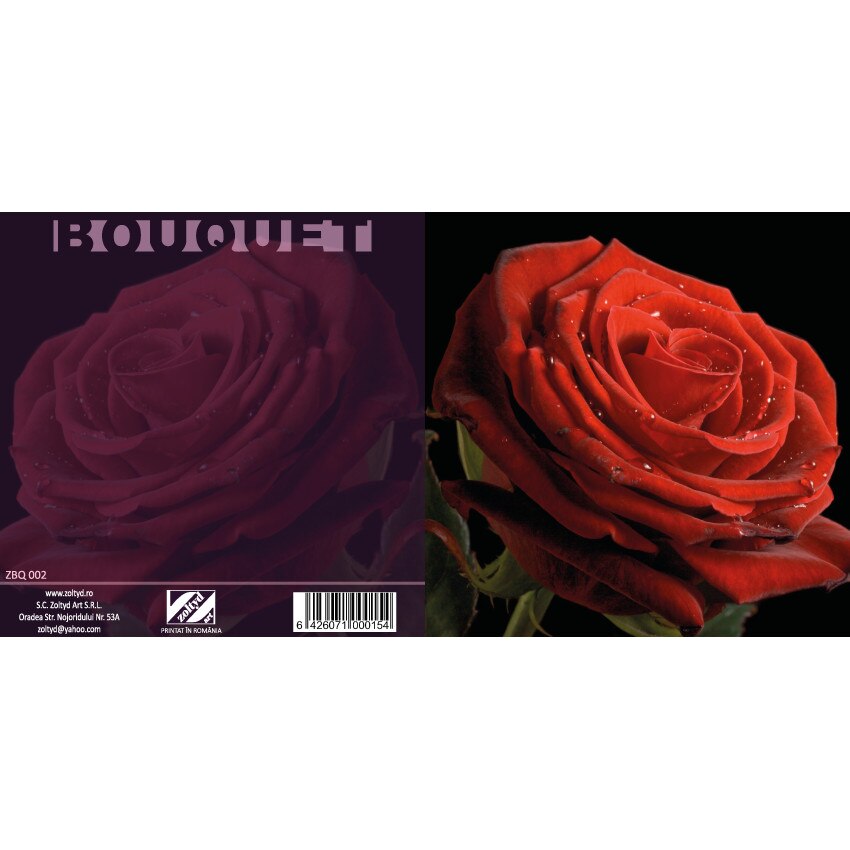 Felicitare - Trandafir