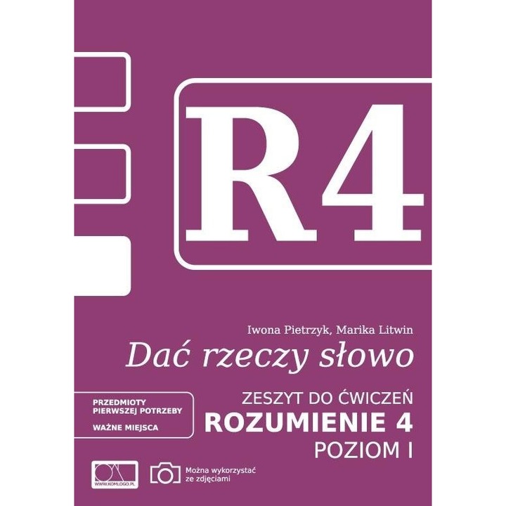 Dac rzeczy slowo, Marika Litwin, Komlogo, 2018, 40 pagini